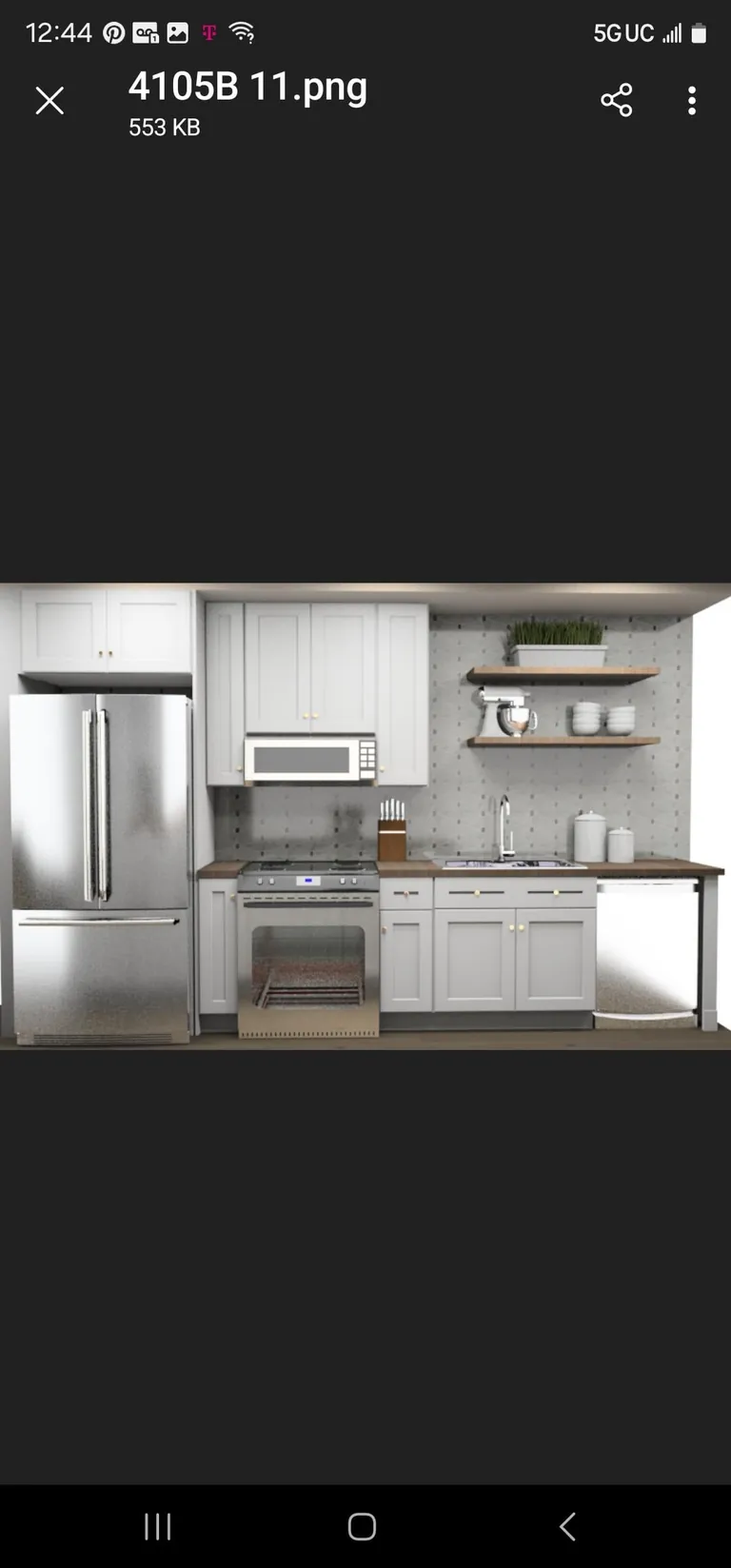 Remodeled daughter's condo