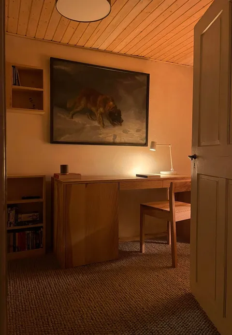 My girlfriend's minimalist bedroom