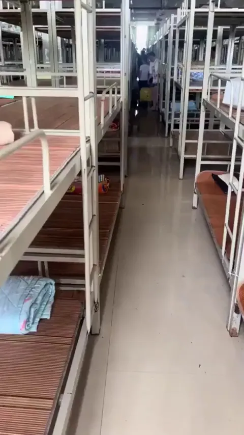 a school dorm in China