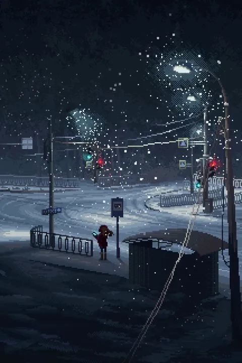 Waiting at the bus stop