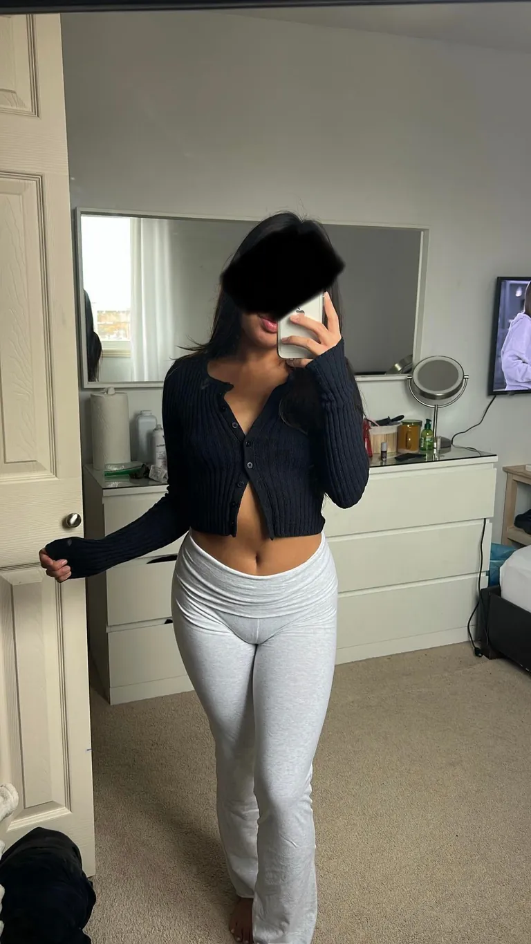 Just a lil see thru to tease the college boys (f)