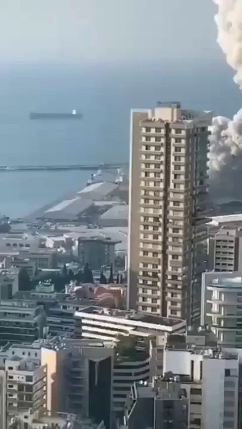 2020 Beirut explosion from different angles