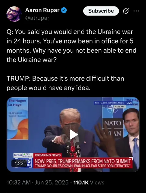 So, he was full of it?