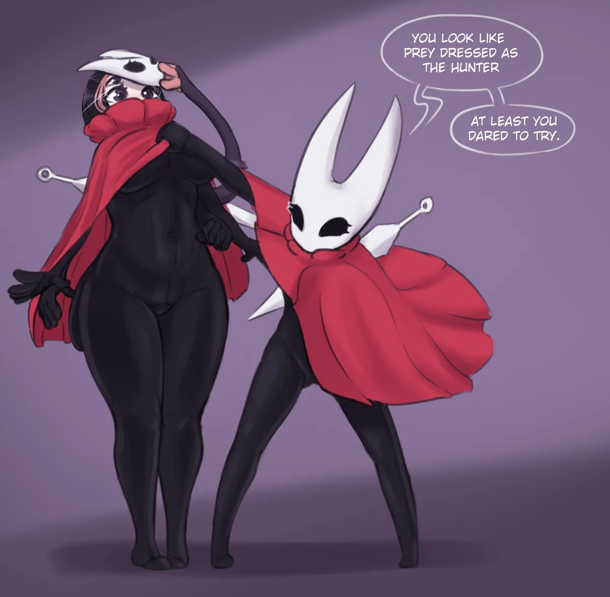 My new OC is making fun of Hornet (OmenOcta)