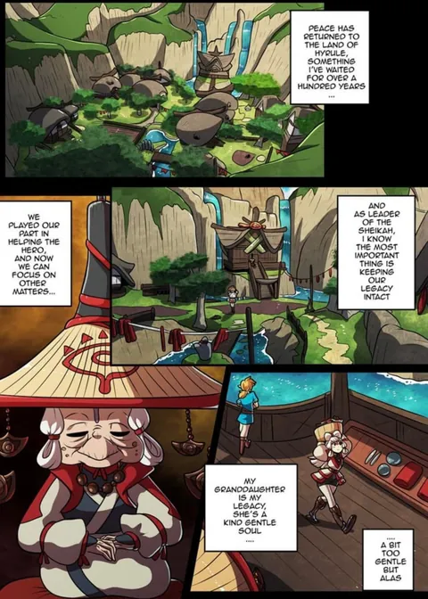 A Sheikah’s Legacy (Kinkymation)