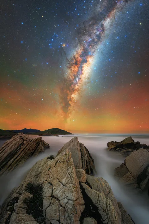 Milky Way above the Wairarapa Coast - Vote for my shot :)