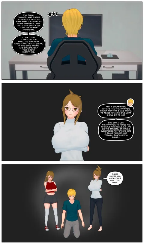 Hypnosis is the Real Deal? - Chapter 04 [Comic][OC][by RollB]