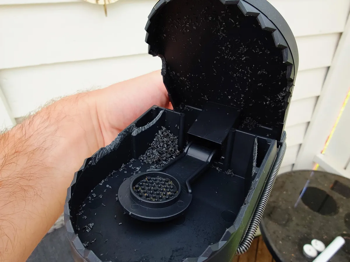 Rat ate my rat trap.