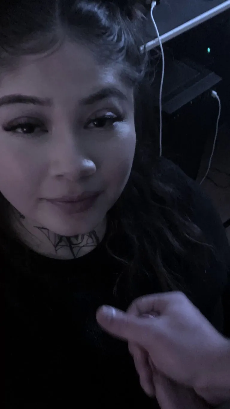 He cums all over my sweater like the good boy he is &lt;3