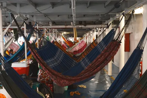 A weeklong ferry on the Amazon River in Brazil