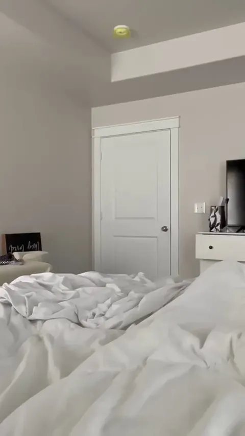 Wife caught dogs acting crazy.