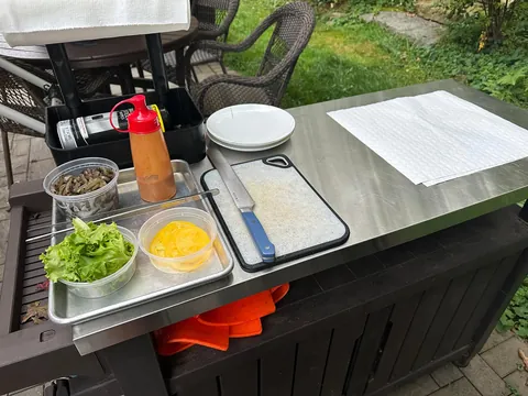 [Homemade] smash burgers