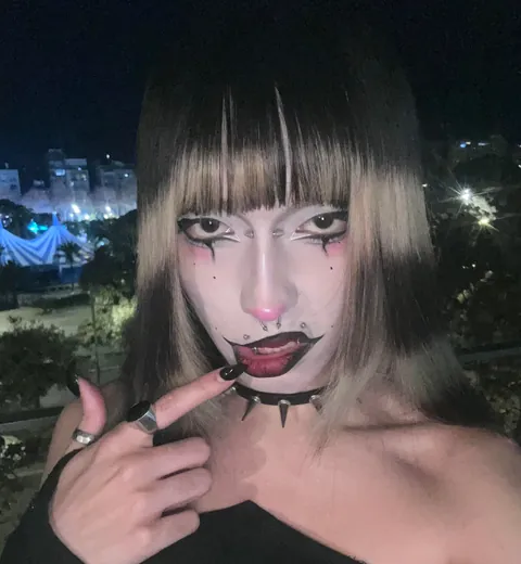 Pov: you thought you were bringing a goth girl over and now you’ve got a bricked up femboy in front of you