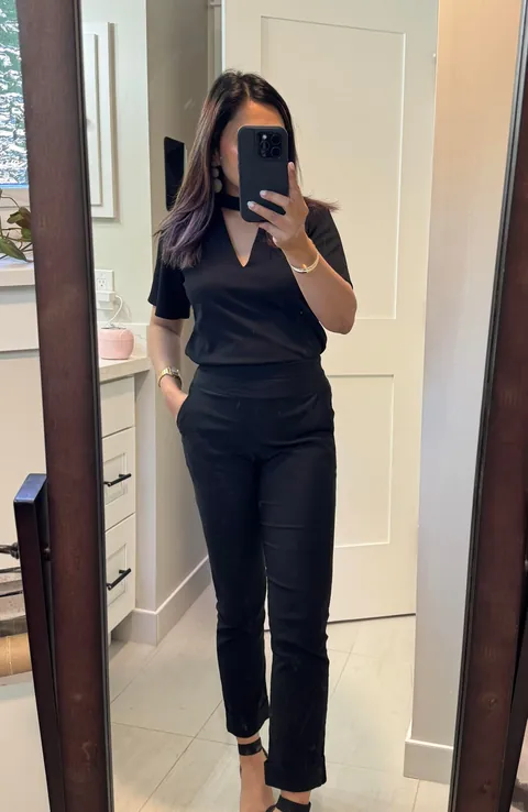 When in doubt, wear black