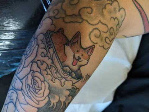 Tattoo of my best friend by Tara at Rick's Tattoo in Arlington, VA