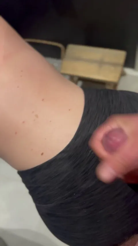 My leggings got messy