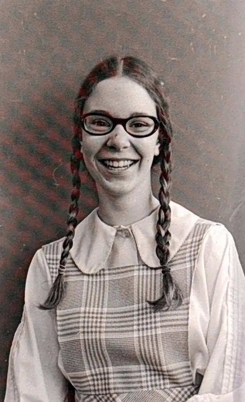 Rough phone scans of film in a camera bag from an estate sale - 1970s school photo day, Chicago area!