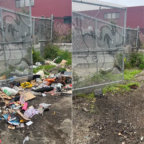 As a volunteer, I work to help remove illegal dumping in Oakland, CA