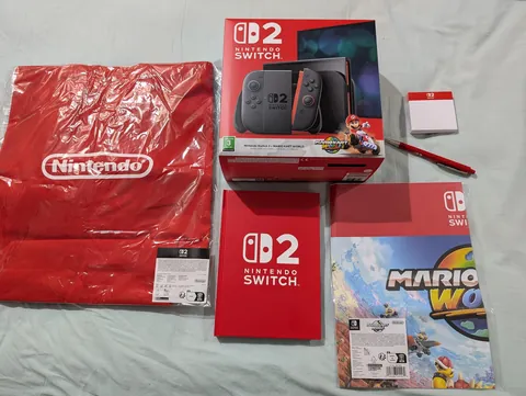 My Nintendo Switch 2 came with pre-order goodies (Official store)