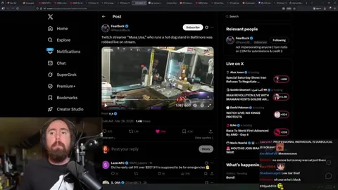 Asmongold admits to stealing after claiming a $20 thief deserves 5 years in prison.