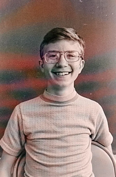 Rough phone scans of film in a camera bag from an estate sale - 1970s school photo day, Chicago area!