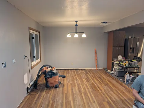 Remodeled Kitchen. Never tackled anything this large before but had great help.
