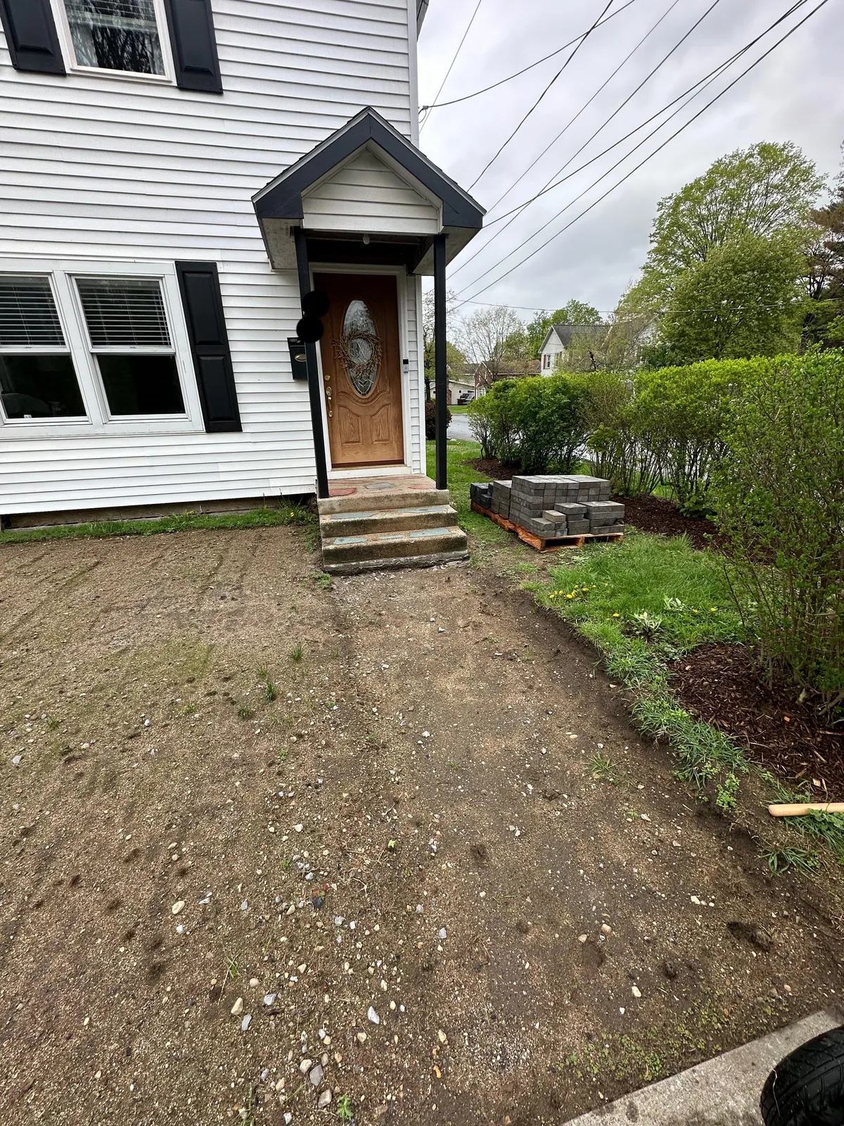 Very happy with our new paver walkway