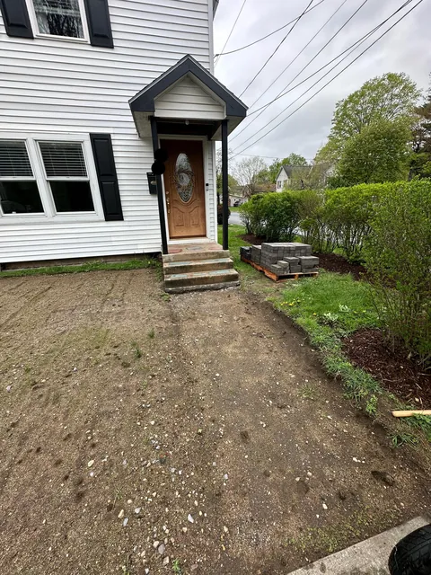 Very happy with our new paver walkway