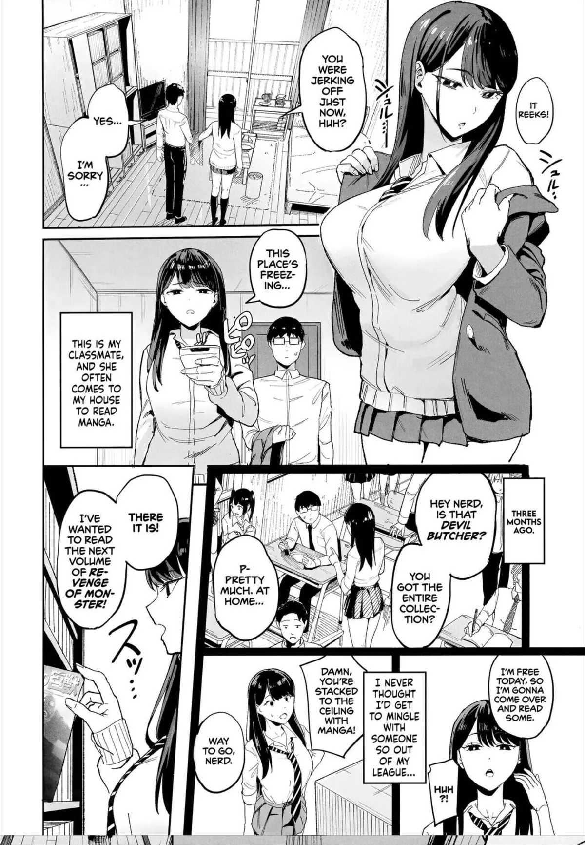 The Gyaru I Hang Out with Lets Me Use Her Pussy 1