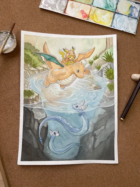 [OC] Pikachu &amp; Friends