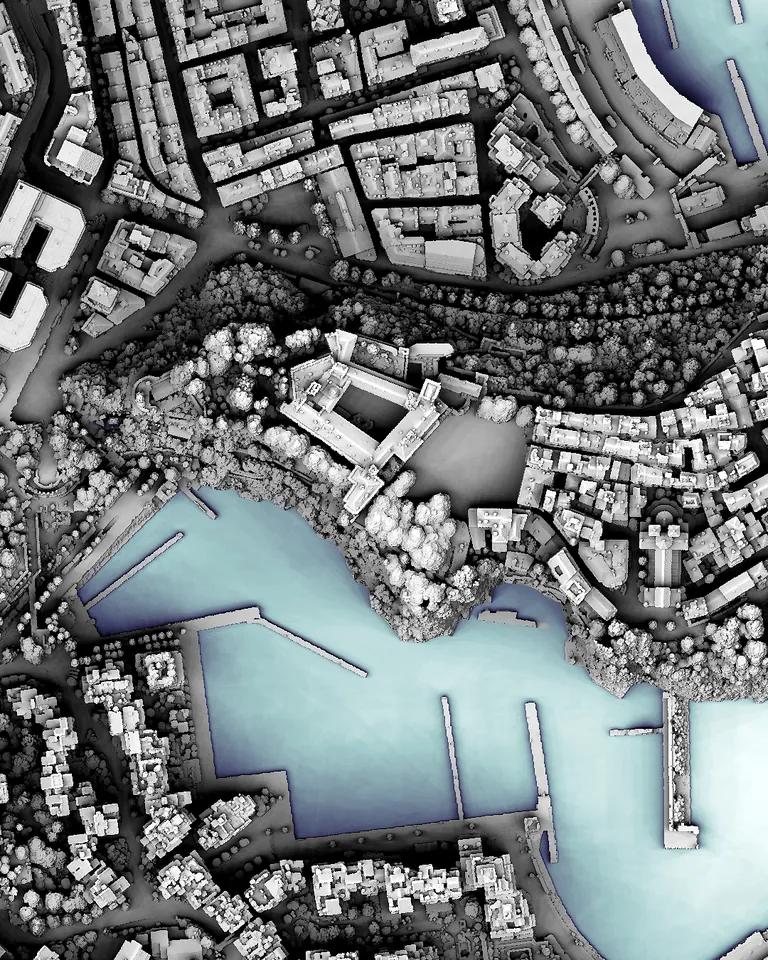 [OC] Fragments from my collection of very detailed shaded maps of cities