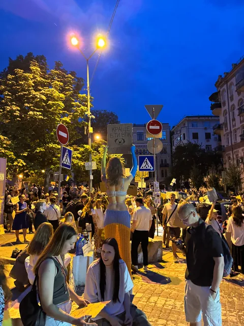 Fourth day of protests in Kyiv, Ukraine