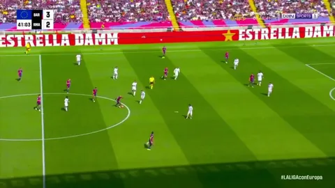 Lamine Yamal pass vs Real Madrid