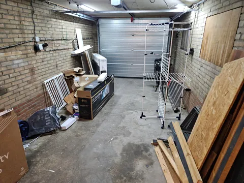 Single car garage makeover