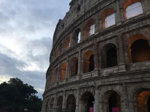 My first time in Rome, and I had always heard the Colosseum looks its best early in the morning. I took this a little before 6 today, and the plaza was completely empty. I was not disappointed.