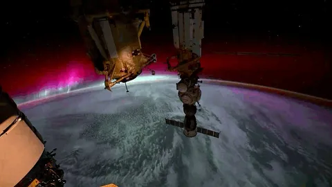 Last Night's Aurora From ISS