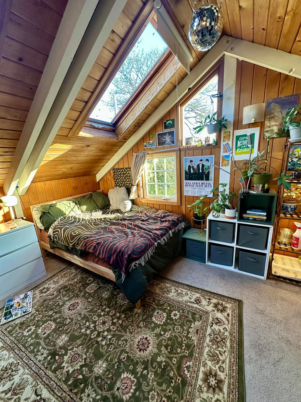 My bedroom that I’ve slowly put together over the last year