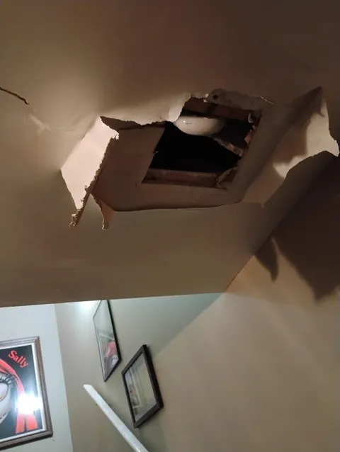 Someone's been in and out my house