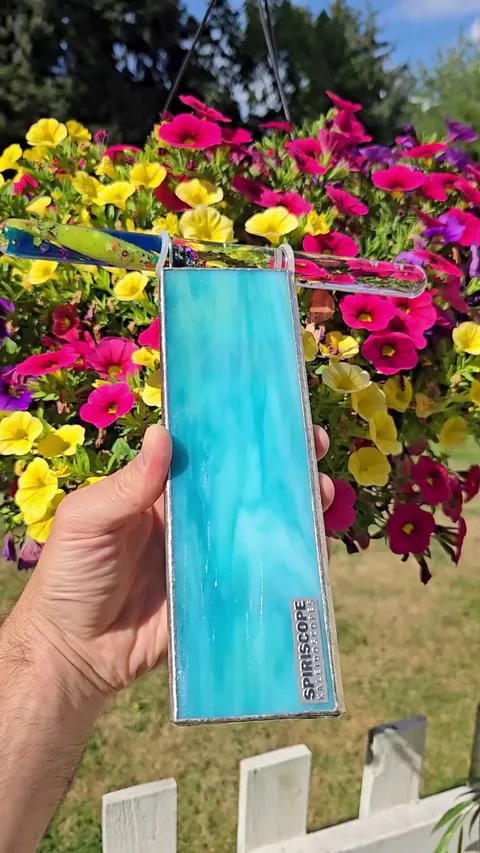 Captured a bit of sunlight inside one of my newest creations.