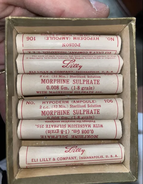 Morphine Found In Grandmas Stash.