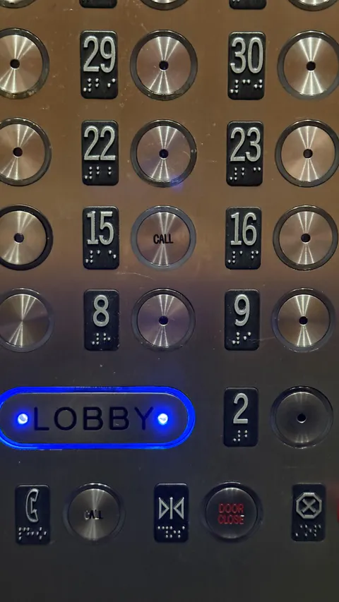 The 15th floor button in my building says “call” on it