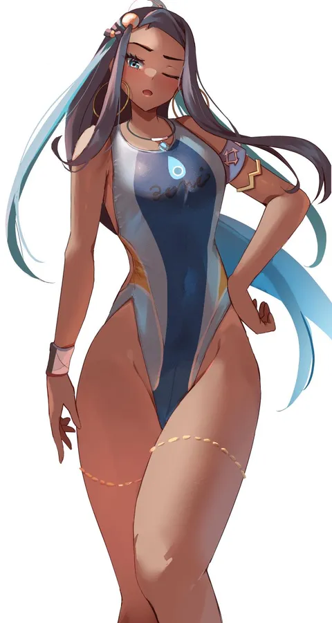 Nessa in a swimsuit