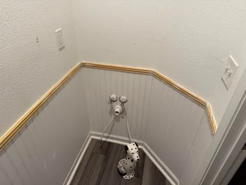 I’ve never done a real DIY project. This week I redid our half-bath. I’m really proud of it.