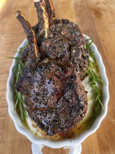 Grilled Venison Rack 