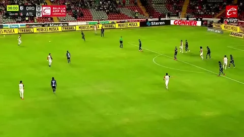 [Great goal] Puskas contender by Liga MX Carlos Orrantia 37' Queretaro (0) vs Atlas (1)