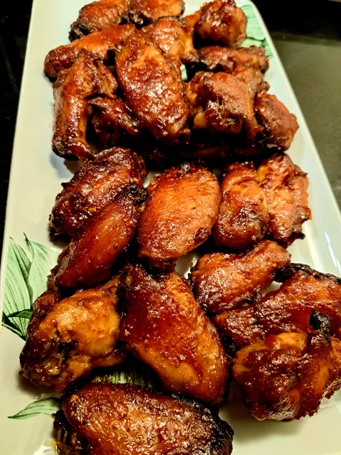 Homemade sticky, smoky &amp; sweet BBQ wings