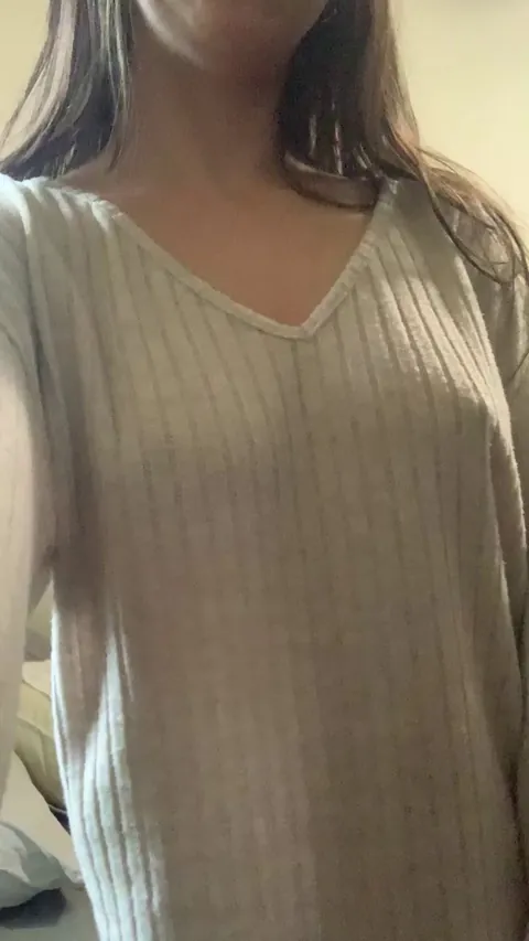 Hiding all the perky fullness 😛