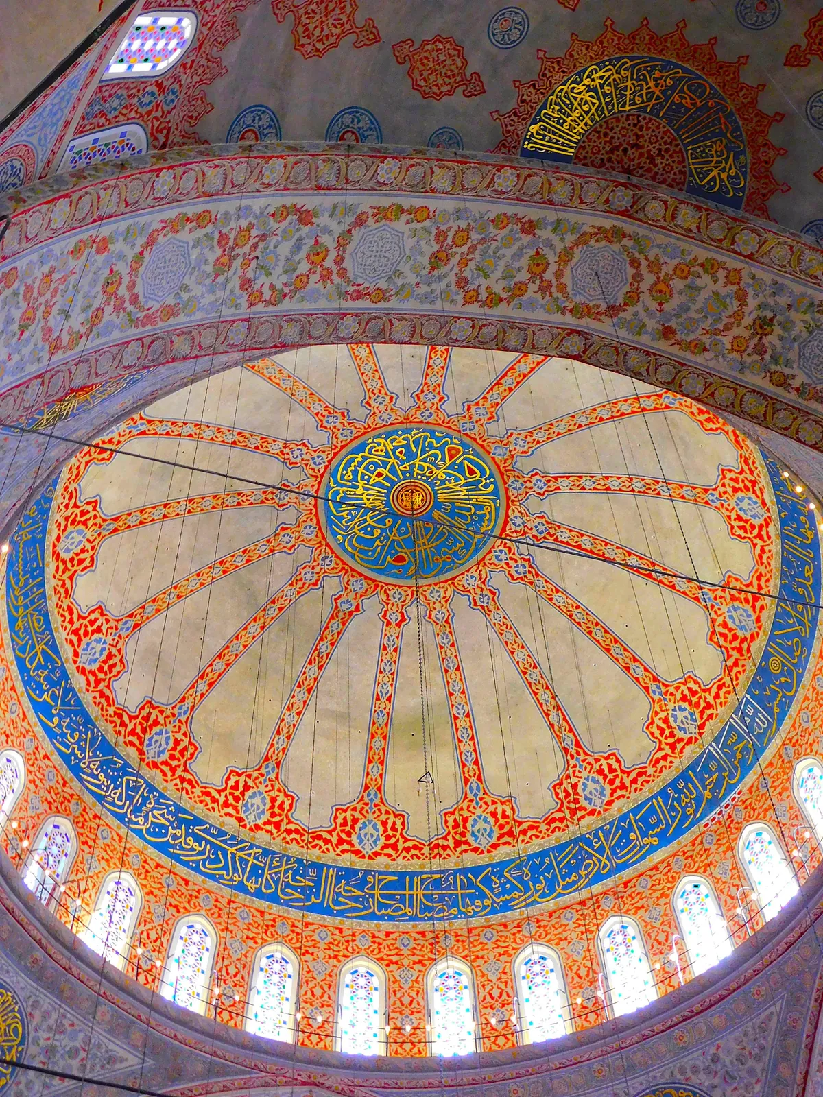 Blue Mosque in Istanbul, Turkey (17th cen.) [OC]