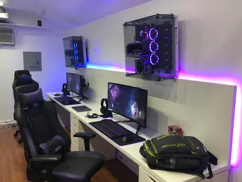 Tearing down the battlestation ,Hurricane Dorian is on the way. Better safe than sorry. Hope the shed holds up.