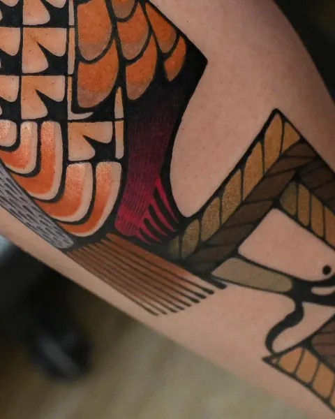 Pheasant by me, Max Murphy at Living Lore Tattoo in Ellicott City, MD